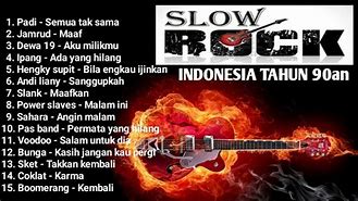 Kompilasi Lagu Slow Rock Indonesia 90An